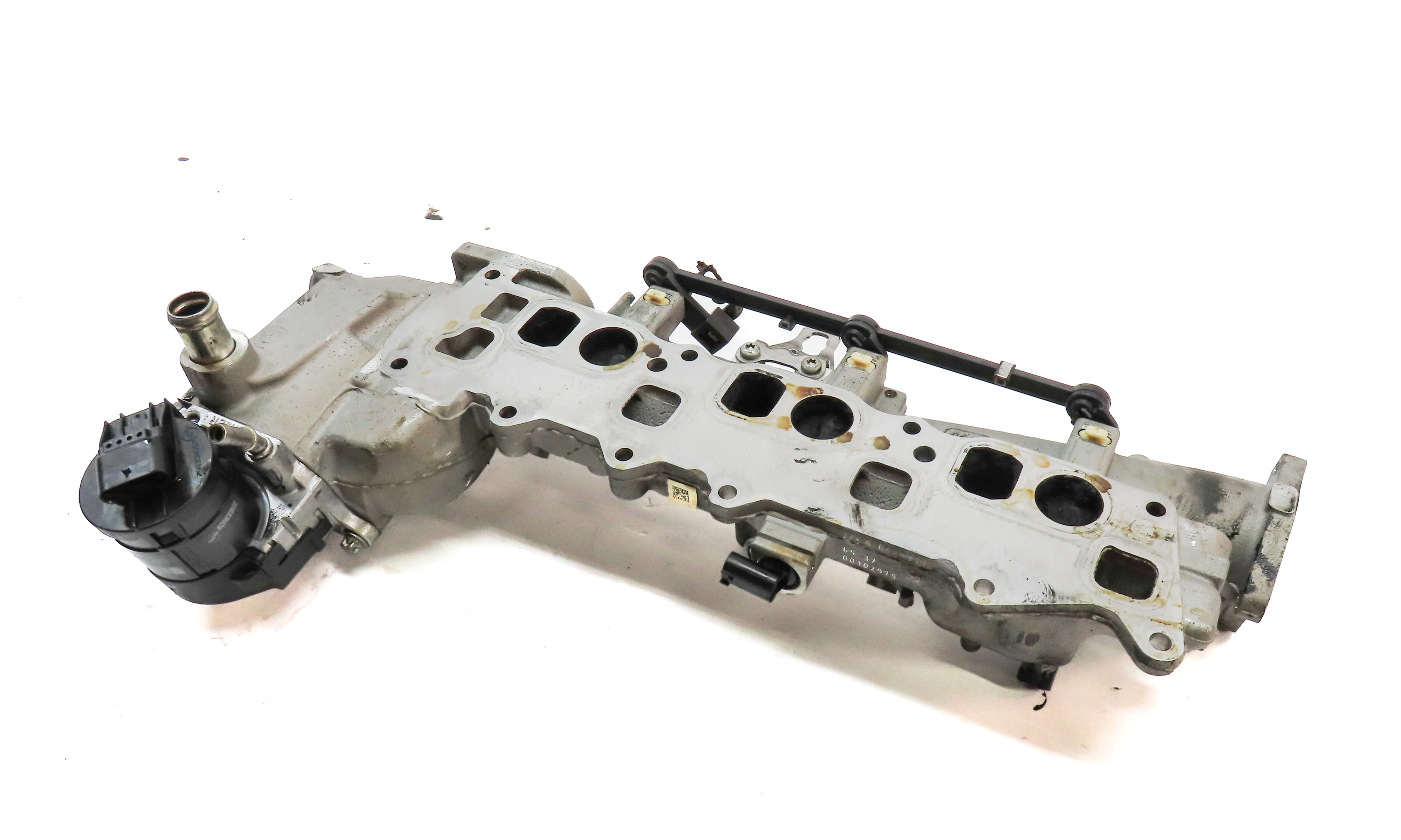 12-15 MERCEDES GL350 ML350 S350 (W166 X166 W221) DIESEL - LEFT INTAKE MANIFOLD — exact item pictured